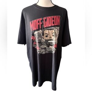 Disney Funko Pop! Graphic Tee Star Wars The Mandalorian Moff Gideon Size XL